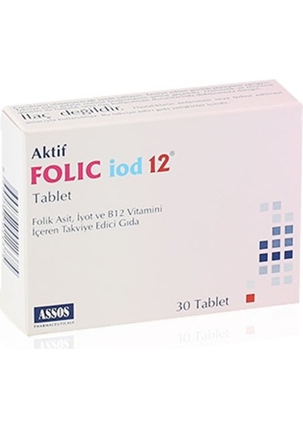 Folic İod 12 30 Tablet