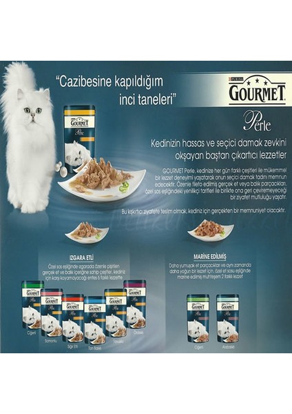 Purina Gourmet Perle Sığır Etli 85 Gr 6Al 5Öde fiyatları