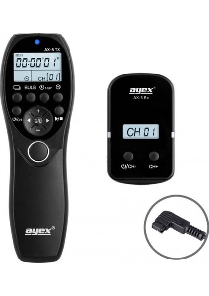 Sony İçin Ax-5 S1 Kablosuz Zaman Ayarlı Kumanda