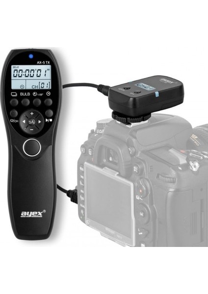 Canon İçin Ax-5 N3 Kablosuz Zaman Ayarlı Kumanda