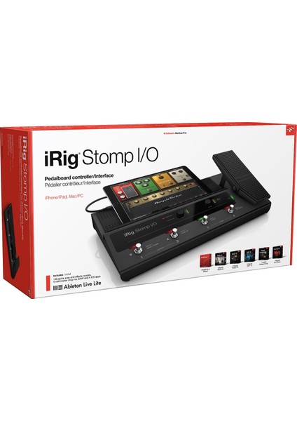 iRig Stomp I/O USB Pedal Kontrolör Ses Kartı indirimleri