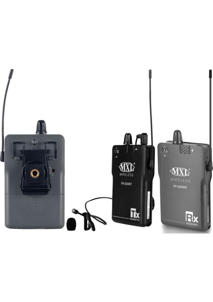 FR-500WK Yaka/Lavalier Mikrofonu ile Beraber