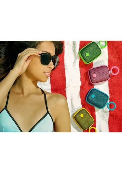 Bubble Pod Green Bluetooth Hoparlör