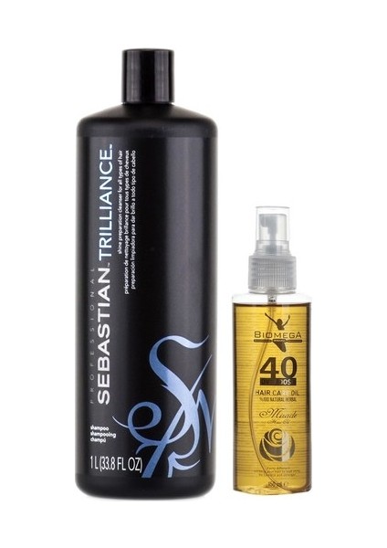 Trillance Şampuan1000 ml + 40 Bitki Saç Yağı