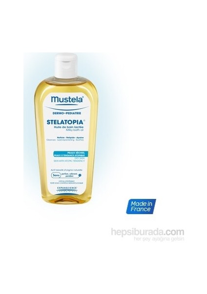 Stelatopia Bath Oil 200 Ml - Çok Kuru Ve Atopik Ciltler İçin Banyo Yağı