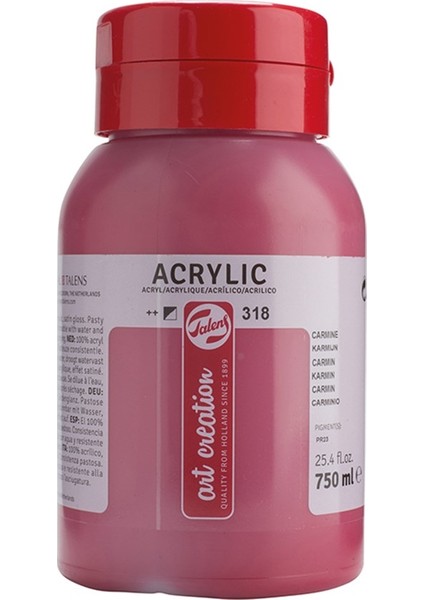 Art Creation Acr. 750Ml. Carmine