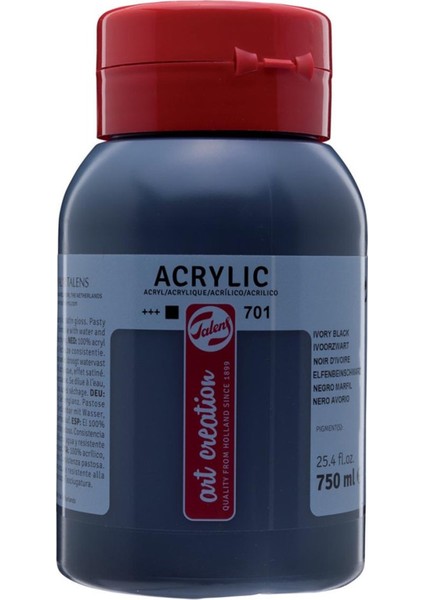 Art Creation Acr. 750Ml. ivory Black