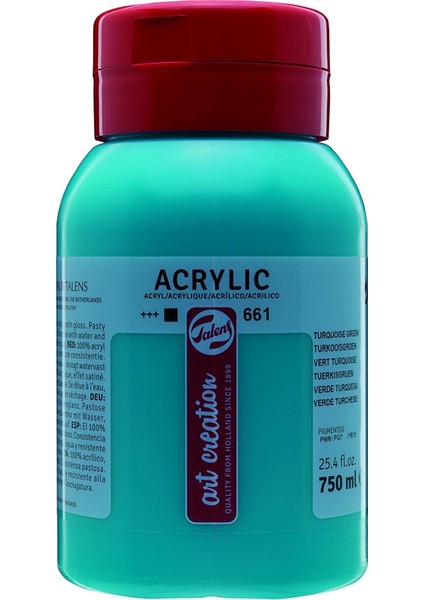 Art Creation Acr. 750Ml. Turq.Green