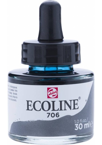 Ecoline Suluboya 30Ml Deep Grey