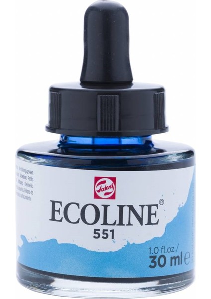 Ecoline Suluboya 30Ml Sky Blue Cyan
