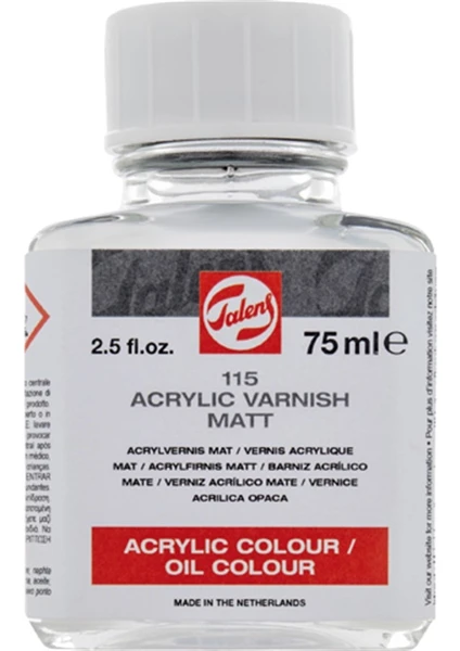 Acrylic Varnish Matt 115 75Ml Akrilik Ve Yağlı Boya Verniği