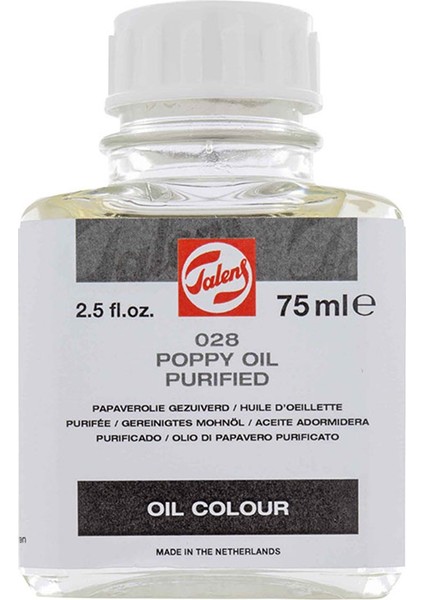 Poppy Oil Purified 028 75Ml Saf Haşaş Yaği