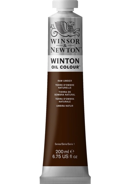 Winton Yağlı Boya 200Ml Raw Umber 554 35