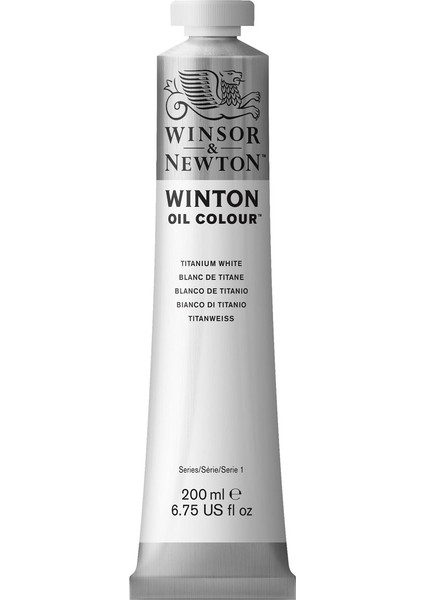 Winsor & NewtonWinton Yağlı Boya 200Ml Titanium White 644 40