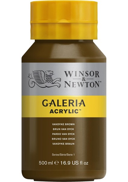 Galeria Akrilik Boya 500Ml Vandyke Brown 676