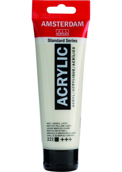 Akrilik Boya 120Ml. Naples Ylw. Lt.