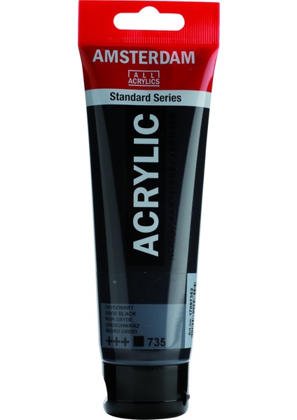 Akrilik Boya 120Ml. Oxyde Black
