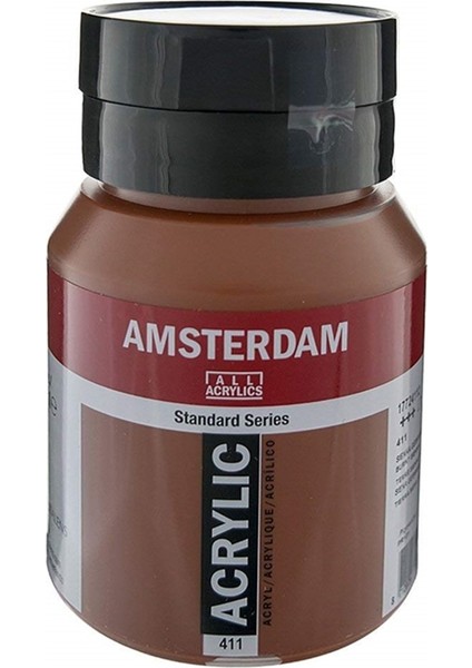 Akrilik Boya 500Ml. Burnt Sienna