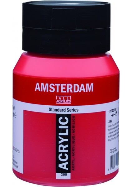 Akrilik Boya 500Ml. Naphth.Red Dp