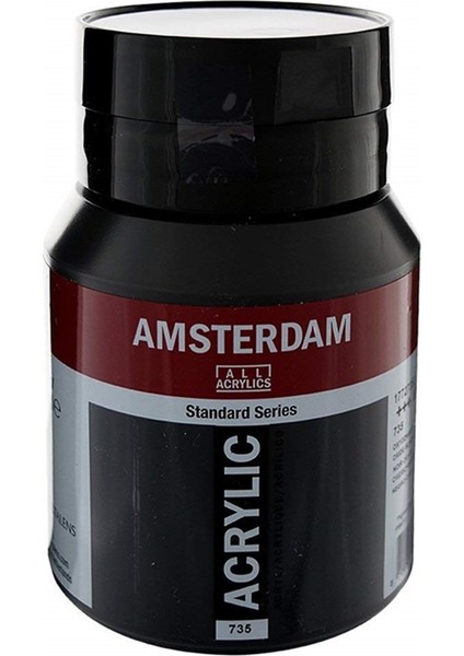 Akrilik Boya 500Ml. Oxyde Black