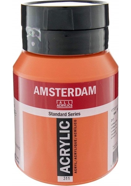 Akrilik Boya 500Ml. Vermilion