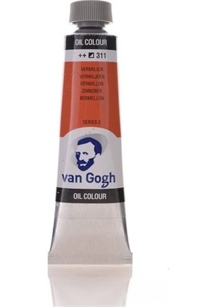 40Ml Yağlı Boya Vermilion