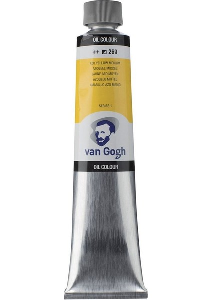 200Ml Yağlı Boya Azo Yellow Med.