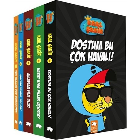 Kral Sakir 5 Kitap Takim Set Ciltli Varol Yasaroglu Fiyati