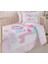 Pink Animals Bebek Pikeli Nevresim Takımı 1