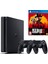 PS4 Slim 500 GB Oyun Konsolu + 2. PS4 Kol + PS4 Red Dead Redemption 2 1