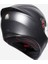 K1 Solid Matt Black Kapalı Kask 2