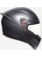 K1 Solid Matt Black Kapalı Kask 3
