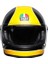 X3000 Multi Super Agv Matt Black/Yellow Kapalı Kask 2