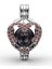 Yakut Kelebek Kolye Seti 9-10 Mm Tahiti Aaa Kalite 1