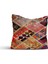 Cici Tasarım Renkli Blok Etnik Kilim Desen Kırlent Kılıfı-45x45 1