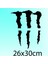 Far İçin Monster Pençe - Oto Sticker 3