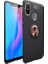 Xiaomi Mi 8 Se Kılıf Standlı Yüzüklü Mıknatıslı Kılıf Siyah 1