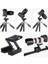Tripod İçin Z Plate Pan & Tilt Flex Head Z Kafa Kamera Standı 1