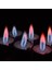 6lı Kutup Işıkları Renginde Yanan Tealight Mum 3 cm 2