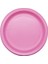 25li Tek Kullanımlık Plastik Tabak Pembe 1