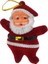 6lı Noel Baba Yılbaşı Ağacı Süsü 6 cm 2