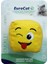 Kedi Oyuncağı Dil Çıkaran Smiley Küp 6 cm 1