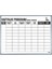 İnter Yazı Tahtası Ders Program Baskılı 60X90 741 1