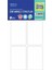 Crea Worls Ofis Etiketi 35 X 54 Boş Etiket 1191 1