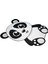 Figürlü Antialerjik Kaymaz Taban Yıkanabilir Çocuk Odası Halısı 549 Panda 100 x 160 cm 3