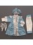 Erkek Bebek Şehzade Mevlüt Takımı Seti 413 Petite Ponpon Baby Blue 1