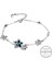 Mavi Swarovski® Taşlı Yıldız Bileklik 1