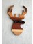 Wood Deer Wall Accessory 1