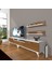 Eko 220R Mdf Retro Tv Ünitesi Tv Sehpası Beyaz Ceviz 1