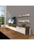 Eko 220R Mdf Tv Ünitesi Tv Sehpası Ceviz Beyaz 1